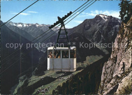 71892543 Mayrhofen Zillertal Penkenbahn Seilbahn Blick Auf Finkenberg Und Gruenb - Altri & Non Classificati