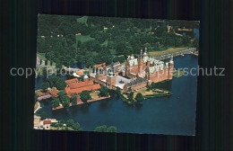 71892442 Hillerod Frederiksborg Slot Schloss Fliegeraufnahme Insel Sjælland - Danimarca