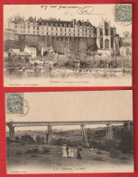 AA883  79 DEUX SEVRES  THOUARS  2 CARTES POSTALES ANCIENNES - Thouars