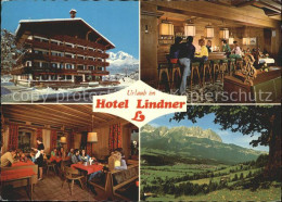 71892283 Oberndorf Tirol Hotel Lindner Theke Gastraum Alpenpanorama Oberndorf In - Andere & Zonder Classificatie