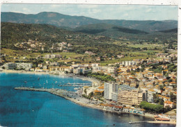 83. SAINTE MAXIME SUR MER. CPSM. VUE GENERALE AERIENNE.. URBANISME. ARCHITECTURE. ANNEE 1969 + TEXTE - Sainte-Maxime