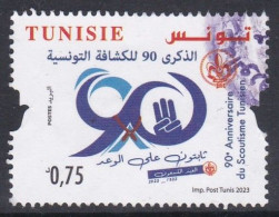 Scouting In Tunisia, 90 Years - 2023 - Tunisie (1956-...)