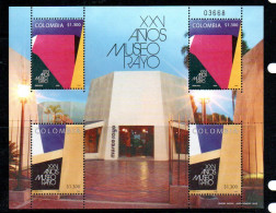 COLOMBIA - 2006 - RAYO MUSEUM SOUVENIR SHEET MINT NEVER HINGED, - Colombia