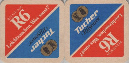 5004182 Bierdeckel Quadratisch - Tucher - R6 - Beer Mats