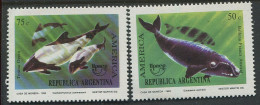 Argentina:Unused Stamps Whale, 1993, MNH - Baleines