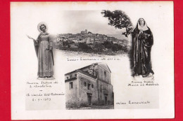 ITALIA - Abruzzo - Tussio (L'Aquila) - XVIII Centenario - Panorama - Chiesa - S. Anatol - Cartolina-foto 1953 - Other & Unclassified