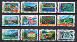 - FRANCE Adhésifs N° 636/47 Oblitérés - Série Complète ANNÉE DES OUTRE-MER 2011 (12 Timbres) - - Used Stamps