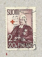 Finland Stamp Suomi Edward Bergenheim Archbishop Timbre Stamp Used Htje - Used Stamps