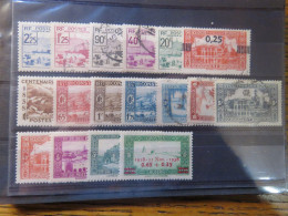 FRANCE, EX COLONIE ALGERIE, LOT NEUF* CHARNIERE ET OBLITERE, COTATION : 35 € - Colecciones & Series