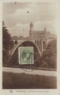 Luxembourg - Luxemburg -  PONT ADOLPHE  ET CAISSE D'ÉPARGNE  -  E.A. Schaack , Luxembg - Bridges