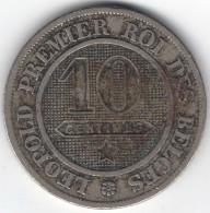 Belgien Leopold I. (1831-1865) 10 Centimes 1861 KM#22, Kl. Kratzer, Randf., Ss - 10 Centimes