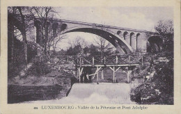 Luxembourg - Luxemburg -  PONT ADOLPHE  ET LA VALLÉE DE LA PETRUSSE - Brücken