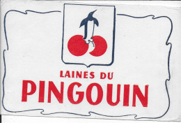 BUVARD ANNES  50's NEUF LAINES DU PINGOUIN - Textile & Vestimentaire