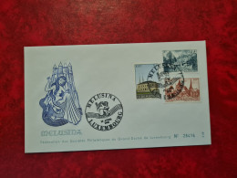 LETTRE / CARTE Luxembourg 1963 MELUSINA - Other & Unclassified