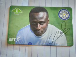 United Kingdom-(BTG-689)- Leeds United A.F.C.-Tony Yeboah-(690)-(605D38733)(tirage-1.000)-cataloge-10.00£-mint - BT Edición General