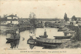 - Vendée -ref-F282- Le Gué De Velluire - Vue Generale Du Port - - Other & Unclassified