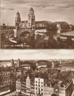 4930 148 Köln, Blick Auf Die Hohenzollern Brücke 2 Karten.  - Köln