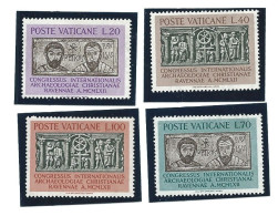 Vaticano 1962; Congresso Internazionale Di Archeologia Cristiana. Serie Completa. - Unused Stamps