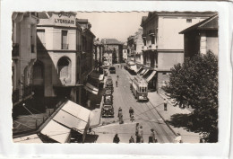 CPSM :  14 X 9  -  ANNEMASSE - Rue De La Gare - Annemasse