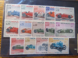 MONACO, SERIE 708/721 LUXE**, COTATION : 24 € - Unused Stamps