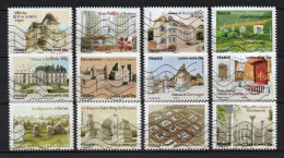 - FRANCE Adhésifs N° 865/76 Oblitérés - Série Complète PATRIMOINE DE FRANCE 2013 (12 Timbres) - - Used Stamps