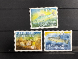 Liechenstein SELLOS  Peces    Yvert   Serie Completa   Año 1986  Sellos Nuevos *** MNH - Poissons