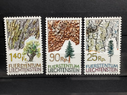 Liechenstein SELLOS Arboles De Bosque  Yvert   Serie Completa   Año 1987  Sellos Nuevos *** MNH - Minerals