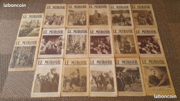 "Le Miroir" 14-18 17 Numéros Datés De 1915 à 1919 WW1 MILITARIA - 1914-18
