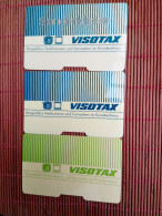 Visotax 3 Cards  Rare ! - Austria