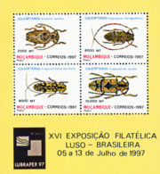 Mozambique - 1997 - Lubrapex'97 - MNH - Mozambique