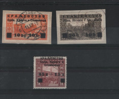 Jugoslavien Michel Cat.No. Usewd 30/32 - Used Stamps
