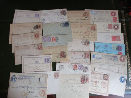 Lot De CENTAINES DE LETTRES DE 1889 /1960 A Découvrir - Marcofilie