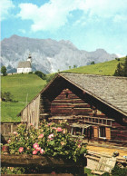 DIENTEN, SALZBURG, ARCHITECTURE, CHURCH, MOUNTAIN, AUSTRIA, POSTCARD - Dienten