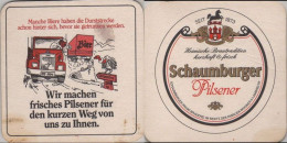 5004212 Bierdeckel Quadratisch - Schaumburger - Sous-bocks