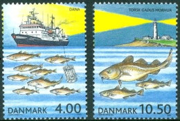 DENMARK 2002 EXPLORATION OF THE SEA, LIGHTHOUSE** - Leuchttürme