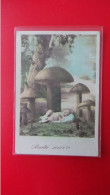 Bébé Sous Champignons Affranchie 1910 - Bébés