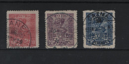 Jugoslavien Michel Cat.No. Used 51/53 - Used Stamps
