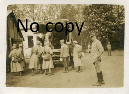 PHOTO FRANCAISE - LOT DE 7 PHOTOS DU PARC DES ARMEES A VINCENNES PRES DE PARIS VAL DE MARNE GUERRE 1914 1918 - Krieg, Militär