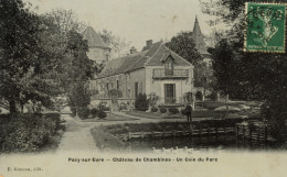 PACY-sur-EURE - Château De Chambines - Un Coin Du Parc - Animé - Pacy-sur-Eure