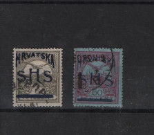 Jugoslavien Michel Cat.No. Used 55/56 - Used Stamps