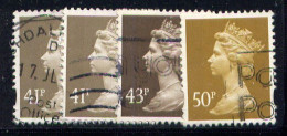 GREAT BRITAIN (MACHINS), ENGLAND, NO.'S MH230-MH233 - Inghilterra