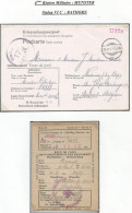 Kriegsgefangenenpost Prisonnier De Guerre 1940/45 Stalag VI C Bathorn+ Reçu De Colis Croix Rouge .Vente à Prix Fixe !!! - Documents