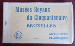Carnet Avec 12 Cpa Musées Royaux Du Cinquantenaire Bruxelles Antiquité Classiques - Nels Série 1 - Musées