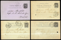 (Lot De 4) CPA (Entier Postal Commercial) De 85 LA FERRIERE Pour La Roche-sur-Yon Vendée ** Agriculture - Autres & Non Classés