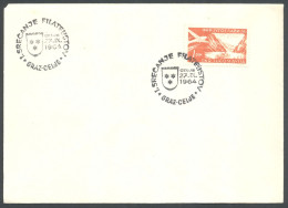 .Yugoslavia, 1964-09-27, Slovenia, Celja, Meeting Of Philatelists Graz-Celje, Special Postmark - Sonstige & Ohne Zuordnung