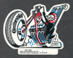 Continental Tyres Reifen / Moto Becane Motorcycle Motorrad, Sticker Autocollant - Stickers