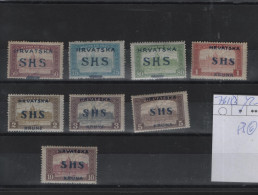 Jugoslavien Michel Cat.No. Vlh/* 76/83 (83 Expertised) - Unused Stamps