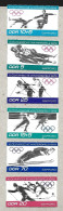 Deutschland DDR Lot 1970 Olympische Winterspiele Stamp Timbre Htje - Usati