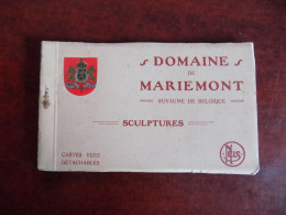 Carnet Avec 10 Cpa Domaine De Mariemont - Sculptures - Nels - Sculpturen