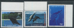 French Polynesia:Polynesie Francaise:Unused Stamps Dolphins And Whale, 1994, MNH - Autres & Non Classés
